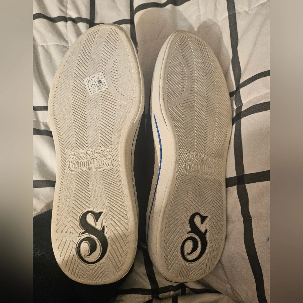 Skechers Snoop Dogg‎ Snoop One Mens Fashion Sneakers in Black White - 10.5 US
